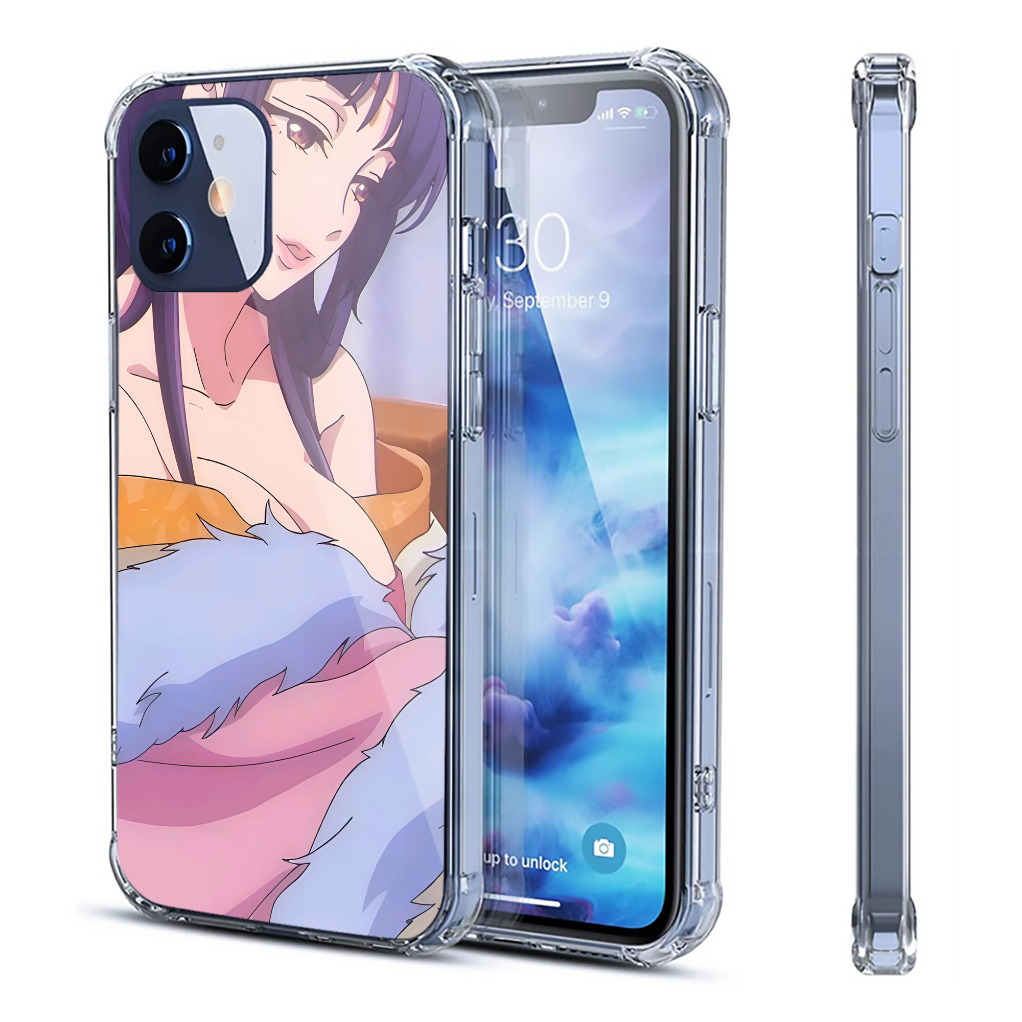 （画像用） 薬屋のひとりごと The Apothecary Diaries 【iPhone 12シリーズ対応】透明スマホケース（クリアソフトケース）